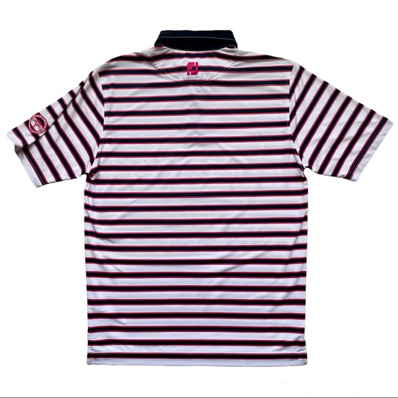 FootJoy Men’s Athletic Fit Dry Fit Golf Polo Shirt - Large - Picture 2 of 6